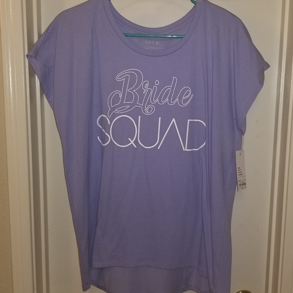 Bride squad t-shirt